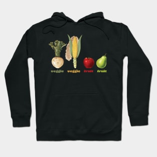 Veggie Veggie Fruit Fruit Food Rocks Hoodie